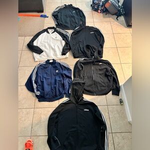 Adidas track jackets & hoodies
